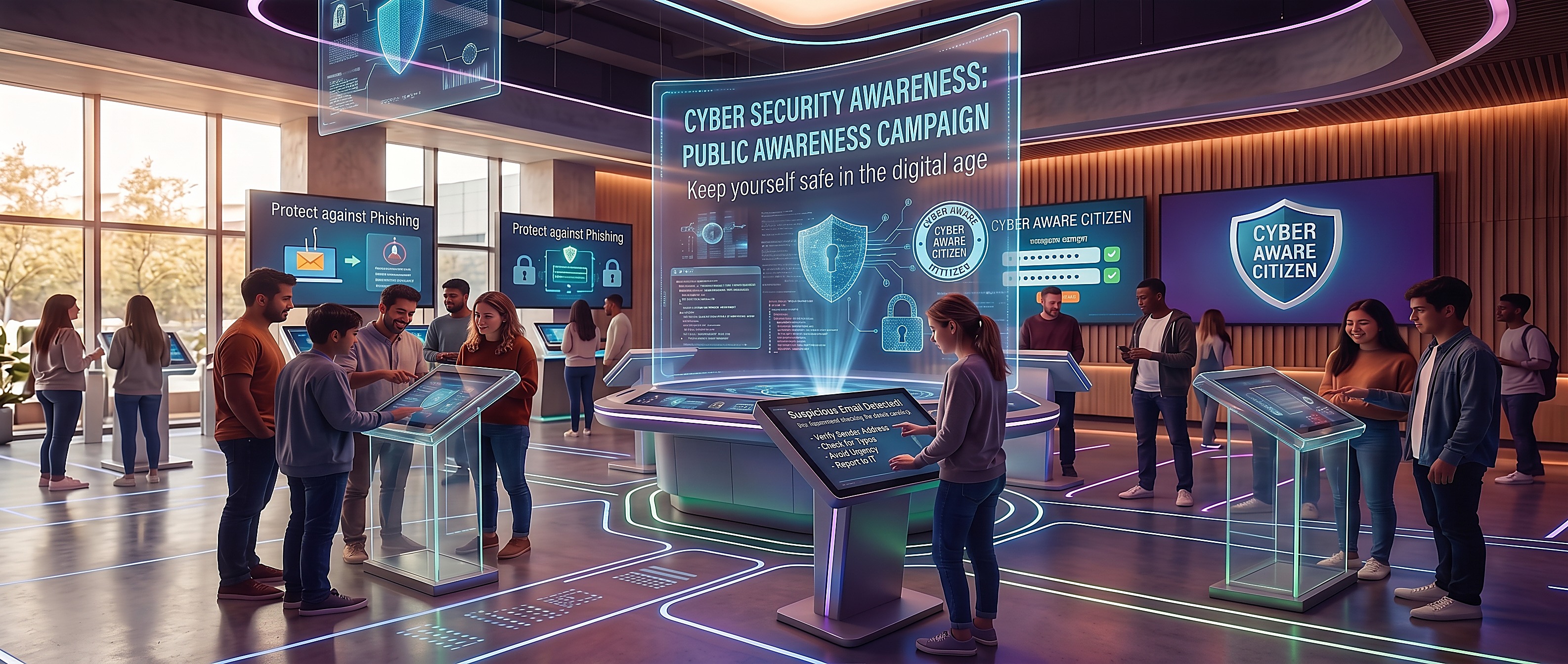 Person checking their smartphone at home, practicing cybersecurity awareness